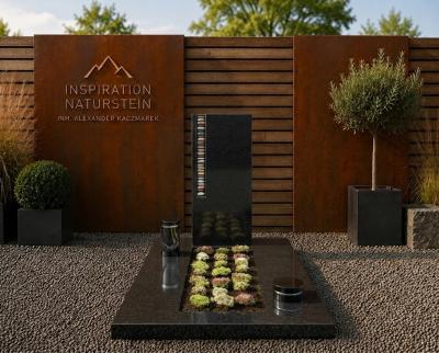 Indien Black Urnenanlage