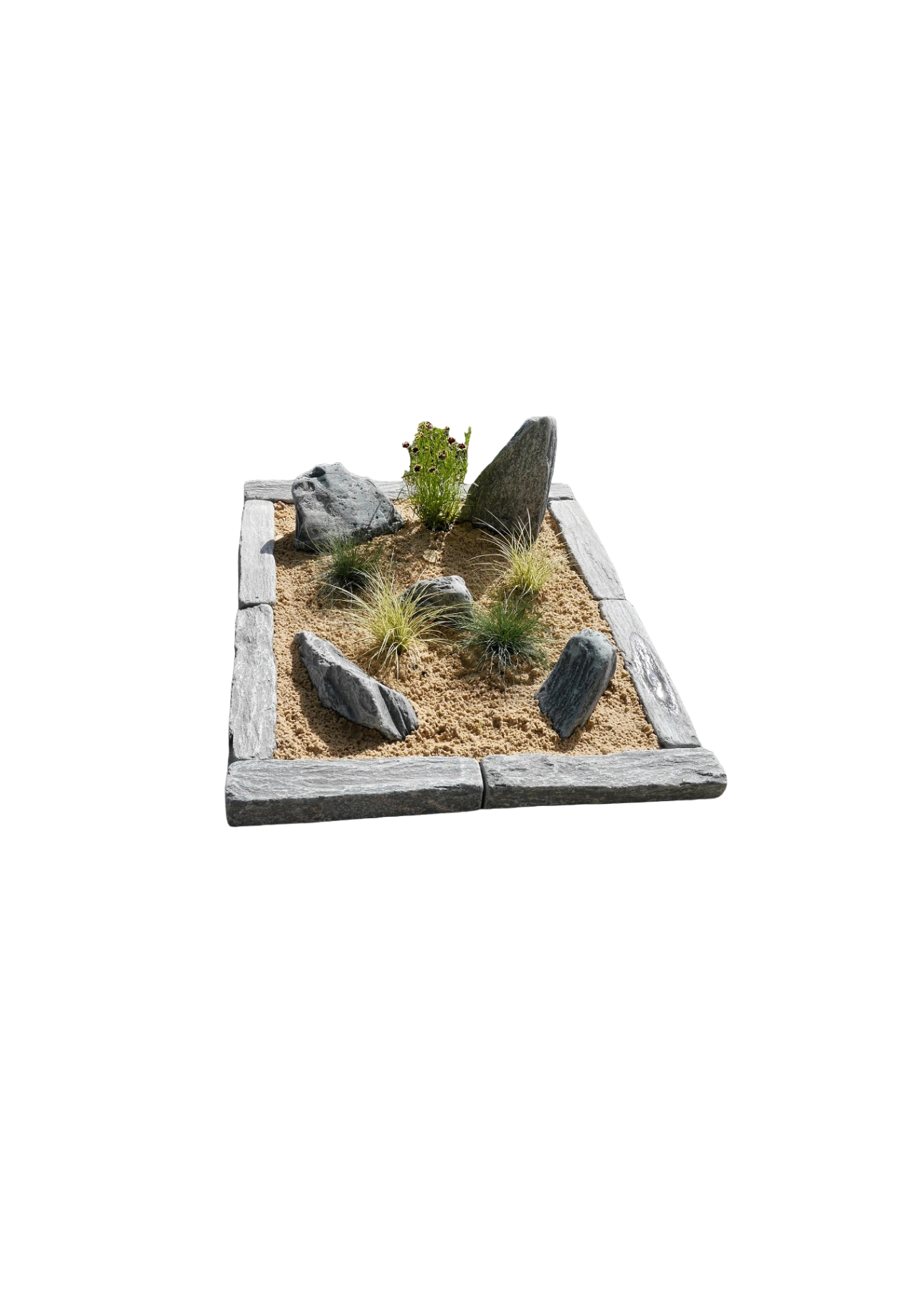 Serpentinit Urnenanlage